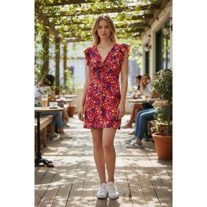 ELIZA J Women Floral Mini Dress 4